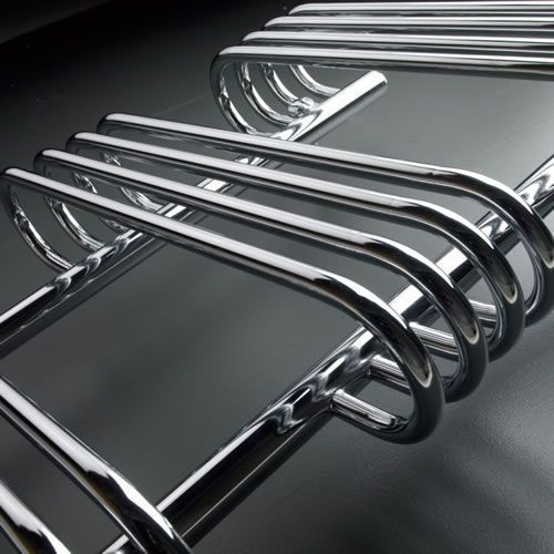 Select - Hydronic Chrome Heated Towel Warmer - 35.5" x 19.75"