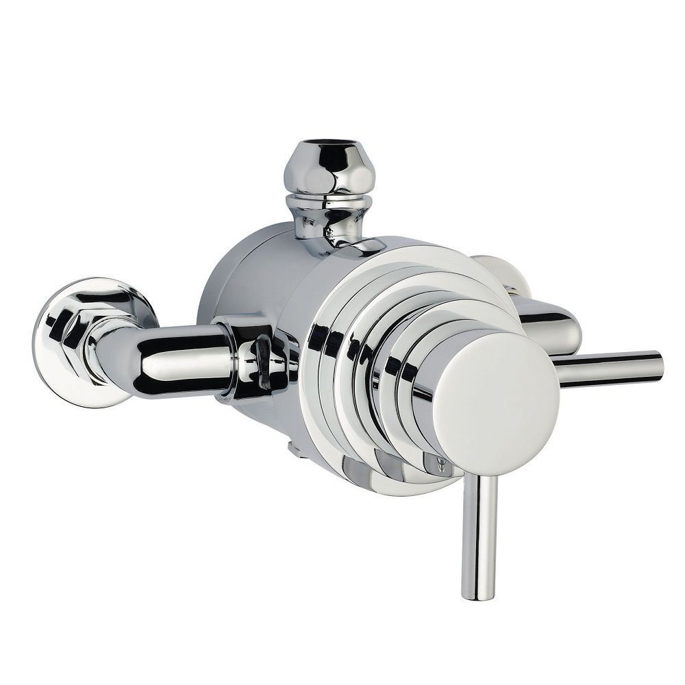 Modern Exposed Thermostatic Shower Faucet Dual Control