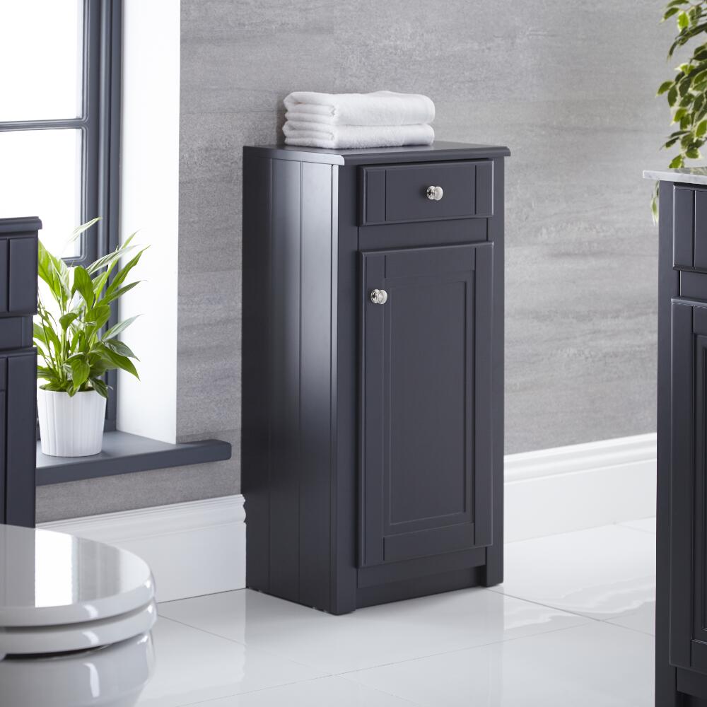 Charlton - 16" Anthracite Traditional Storage Cabinet