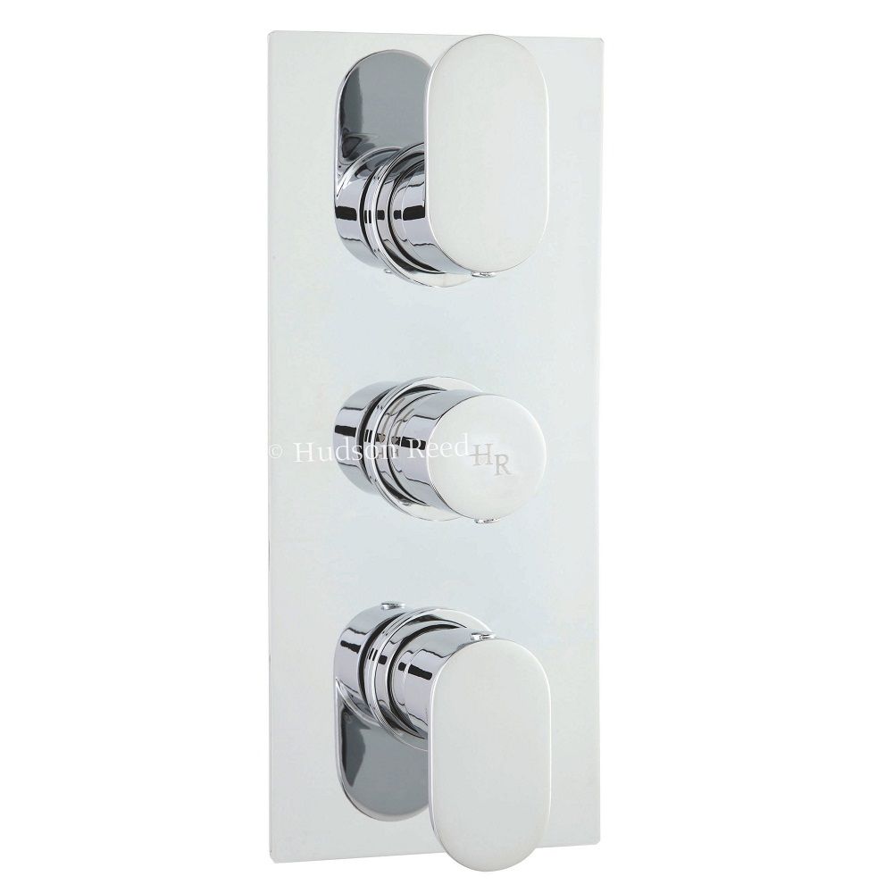 Cloud 9 Concealed Thermostatic Triple Shower Faucet Valve 2 Outlet Options