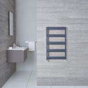 Gradus - Anthracite Hydronic Towel Warmer - 31" x 19.75"