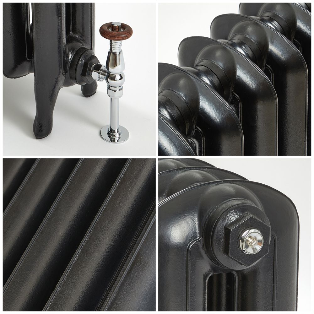 Erté - Oval Column Cast Iron Radiator - 29.92