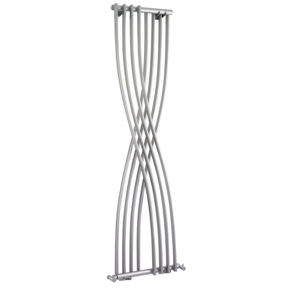 Silver Long Radiators Xcite - Silver Vertical Designer Radiator - 70