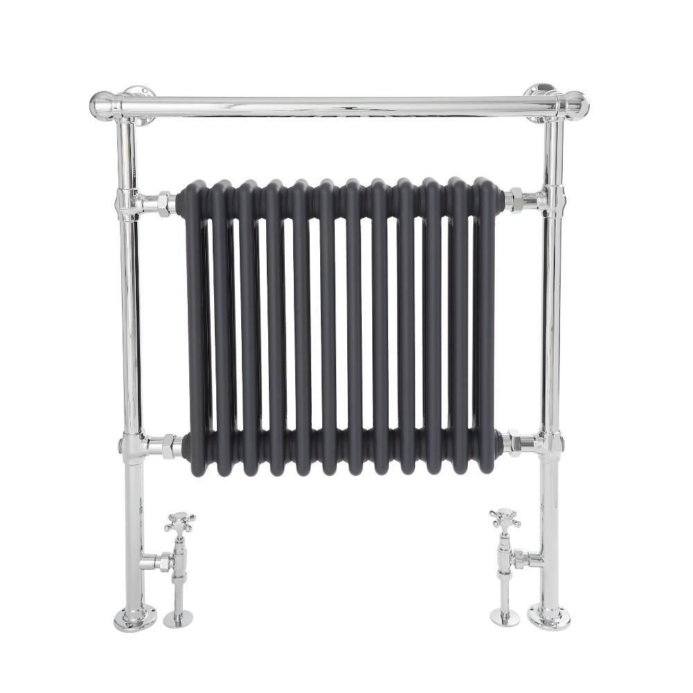 Anthracite traditional towel radiator online