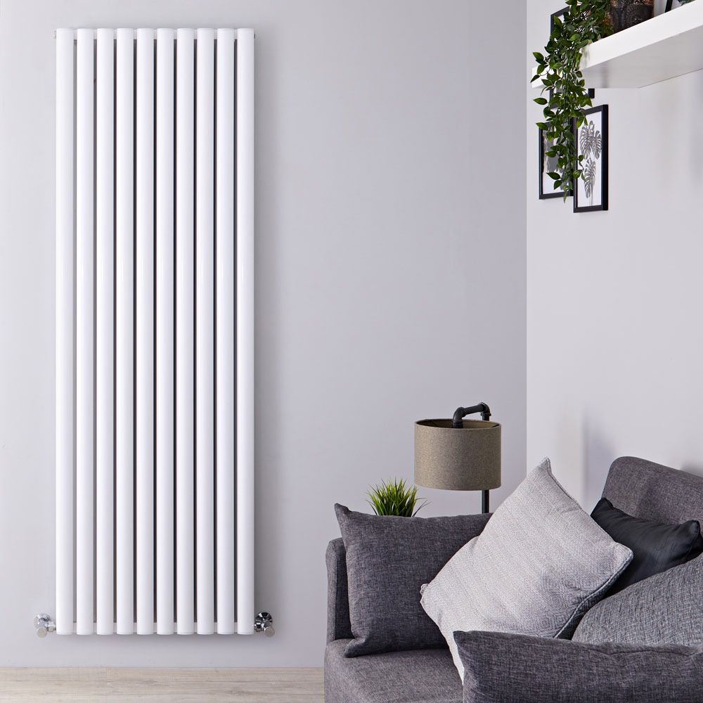 Revive Air - White Aluminum Vertical Double-Panel Designer