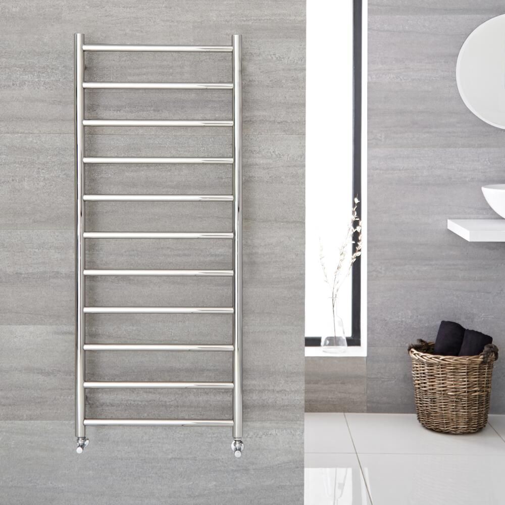 Quo - Stainless Steel Hydronic Towel Warmer - 47.25