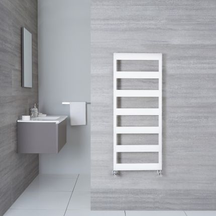 White Towel Warmers White Towel Radiators Hudson Reed