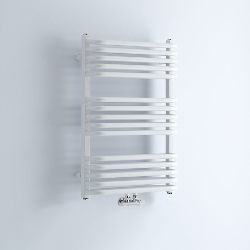 Arch - White Hydronic Heated Towel Warmer - 29" x 19.75"