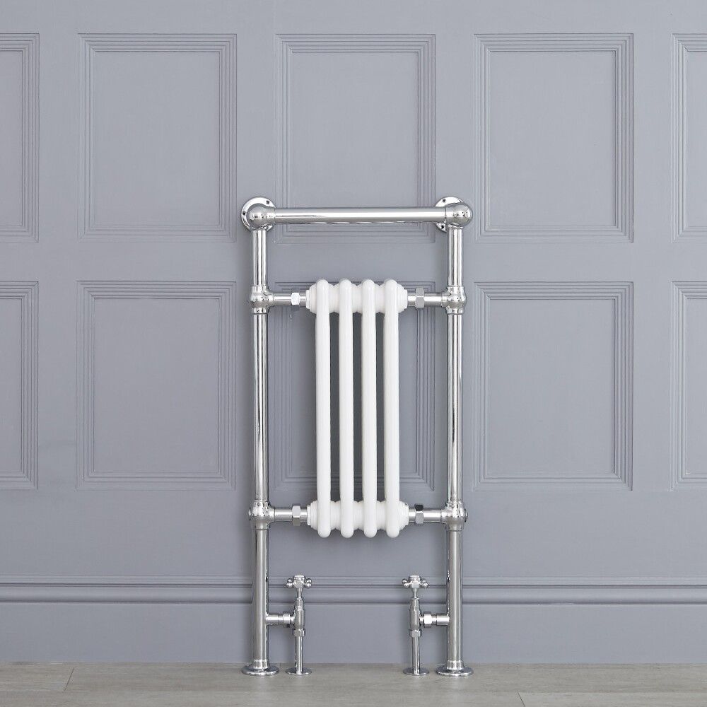 Marquis - Traditional Hydronic Heated Towel Warmer with Drying Rail - 36.75" x 17.75"