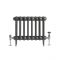 Victoria - Classic Cast Iron Radiator - 18.11" Tall - Pewter - Multiple Sizes Available