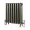 Erté - Oval Column Cast Iron Radiator - 29.92" Tall - Antique Brass - Multiple Sizes Available