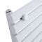 Revive - White Horizontal Single-Panel Designer Radiator - 9.25" x 63"