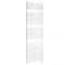 Arno Electric - White Bar On Bar Towel Warmer - 68 3/8” x 17 3/4”
