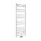Neva - White Hydronic Central Connection Flat Towel Warmer - 63” x 19 5/8”