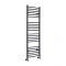 Artle - Anthracite Hydronic Curved Towel Warmer - 63" x 19 5/8”
