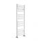 Ive - White Hydronic Curved Towel Warmer - 63" x 19 5/8”