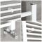 Ive - White Hydronic Flat Towel Warmer - 39 3/8” x 15 3/4”