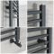 Artle - Anthracite Hydronic Flat Towel Warmer - 47 1/4” x 23 5/8”