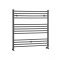 Artle - Anthracite Hydronic Flat Towel Warmer - 39 3/8” x 39 3/8”
