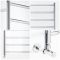 Quo - Stainless Steel Hydronic Towel Warmer - 39.5" x 23.75"