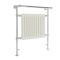 Marquis Electric - White Traditional Plug-In Heated Towel Warmer with Drying Rail - 36.75" x 31.25"