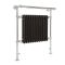 Marquis Electric - Black Traditional Plug-In Heated Plug-In Towel Warmer with Drying Rail - 36.75" x 31.25"