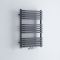 Arch - Anthracite Hydronic Heated Towel Warmer - 29" x 19.75"