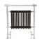 Marquis - Black Traditional Heated Towel Warmer with Drying Rail - 36.75" x 31.25"