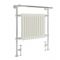 Marquis - White Traditional Heated Towel Warmer with Drying Rail - 36.75" x 31.25"