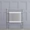 Marquis - White Traditional Heated Towel Warmer with Drying Rail - 36.75" x 31.25"