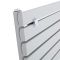 Sloane - White Horizontal Single Flat-Panel Designer Radiator - 18.5" x 70"