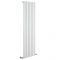 Sloane - White Vertical Single Flat-Panel Designer Radiator - 70" x 18.5"