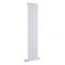 Sloane - White Vertical Single Flat-Panel Designer Radiator - 70" x 14"