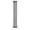 Regent - Anthracite Vertical 3-Column Traditional Cast-Iron Style Radiator - 70.75" x 11.5"