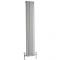 Regent - White Vertical 2-Column Traditional Cast-Iron Style Radiator - 59" x 11.5"