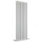 Regent - White Vertical 3-Column Traditional Cast-Iron Style Radiator - 59" x 22.25"