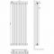 Regent - White Vertical 3-Column Traditional Cast-Iron Style Radiator - 70.75" x 22.25"