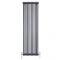 Regent - Anthracite Vertical 3-Column Traditional Cast-Iron Style Radiator - 70.75" x 22.25"