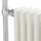 Marquis Electric - White Traditional Plug-In Heated Towel Warmer with Drying Rail - 36.75" x 24.5"
