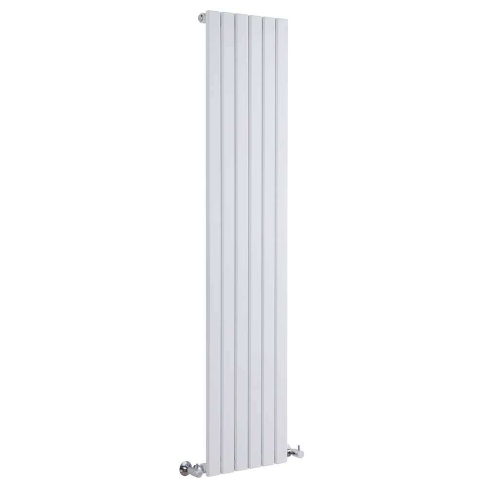 Sloane - White Vertical Single Flat-Panel Designer Radiator - 63