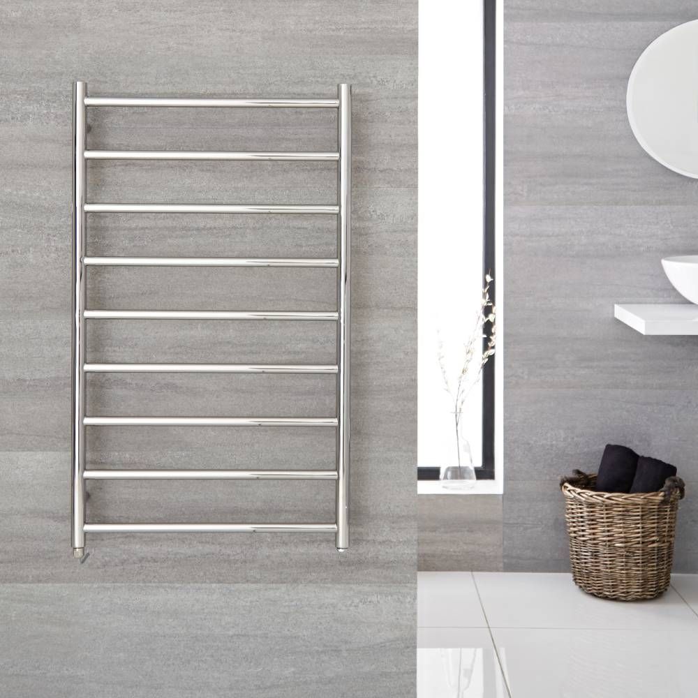 Quo Electric - Stainless Steel Plug-In Towel Warmer - 39.5" x 19.75"