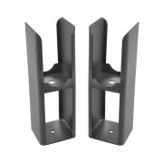 Anthracite Floor-Mounting Feet for Delta Designer Radiators