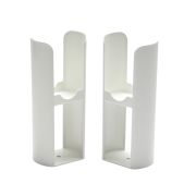 Revive - Modern Floor-Mounting Radiator Feet - White