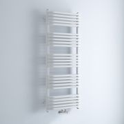 Arch - White Hydronic Heated Towel Warmer - 50" x 19.75"