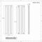 Revive Air - Anthracite Aluminum Vertical Double-Panel Designer Radiator - 70.75" x 18.5"