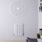 Revive Air - White Aluminum Horizontal Double-Panel Designer Radiator - 23.5" x 16.25"