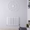 Revive Air - White Aluminum Horizontal Double-Panel Designer Radiator - 23.5" x 32.75"