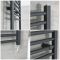Artle Electric - Anthracite Flat Plug-In Towel Warmer - 39” x 39”