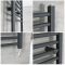Artle Electric - Anthracite Flat Plug-In Towel Warmer - 47” x 16”