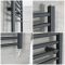 Artle Electric - Anthracite Flat Plug-In Towel Warmer - 71” x 16”